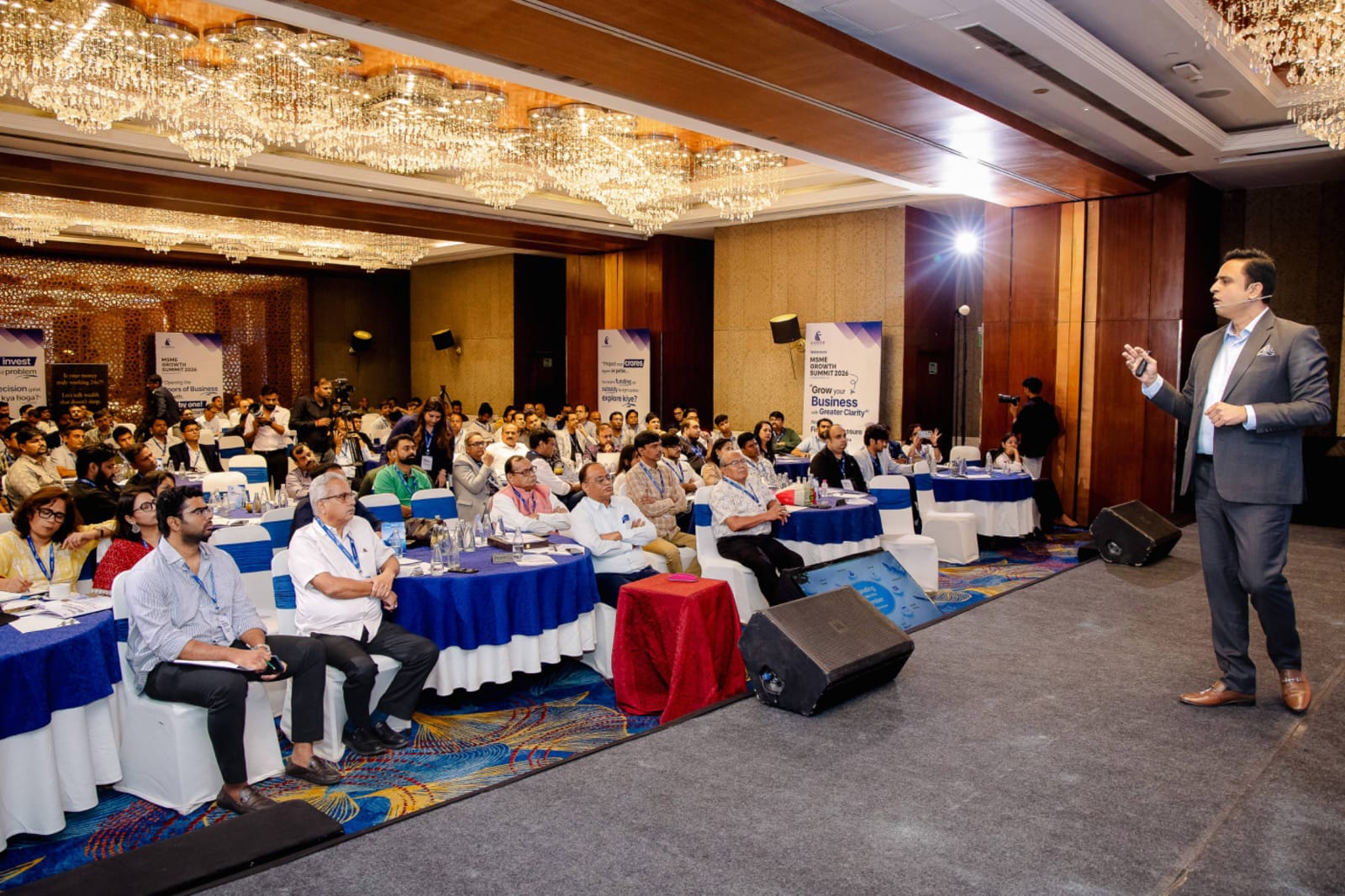 Industrial promoters attending an AAMOD Group Growth Summit session